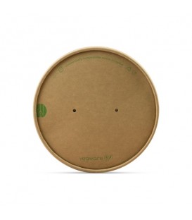 Couvercle rond en kraft ⌀ 150 mm - 300 unités