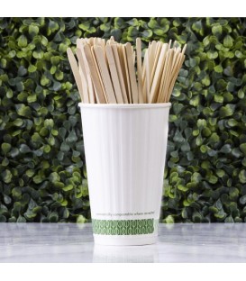 SPATULE BOIS 14 CM COMPOSTABLE VEGWARE