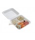 Lunchbox en bagasse 3 compartiments